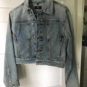 Denim jacket - 7 For All Mankind - Size XS